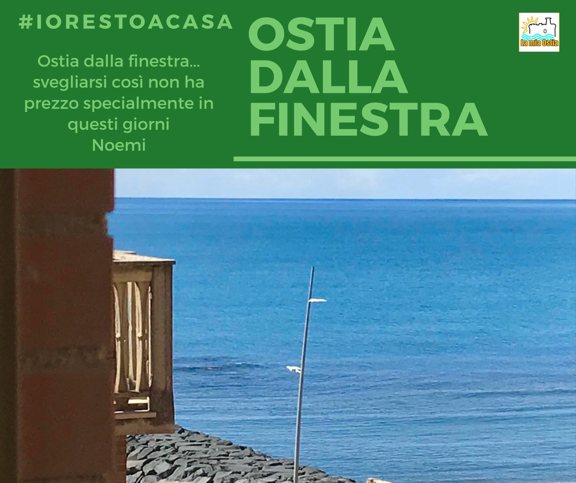 Ostia dalla finestra: mese di marzo